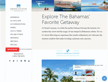 Tablet Screenshot of grandlucayan.com